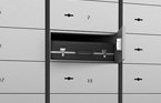 Trezor Bank Vault Safe Deposit Boxes pohled 2