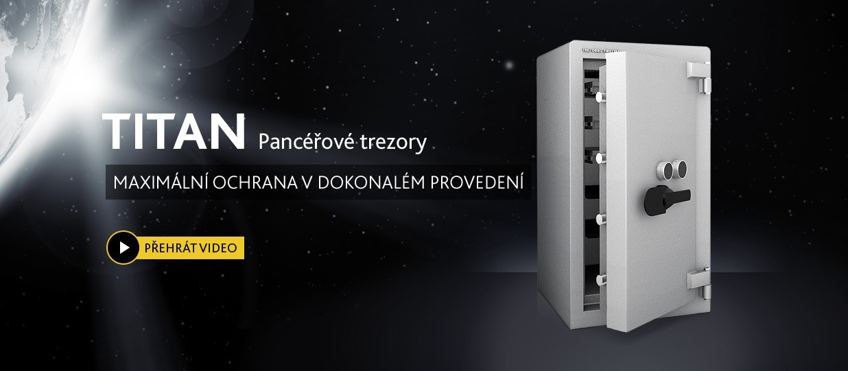 Trezor TITAN - pancéřové trezory